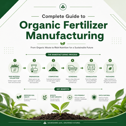 latest company blog about Complete Guide to Organic Fertilizer Manufacturing