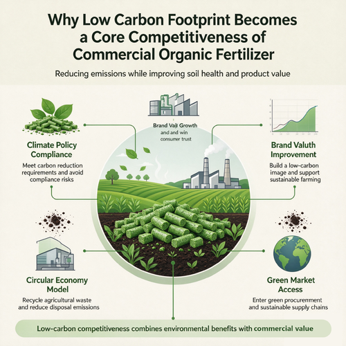 latest company blog about Why Low Carbon Footprint Becomes a Core Competitiveness of Commercial Organic Fertilizer