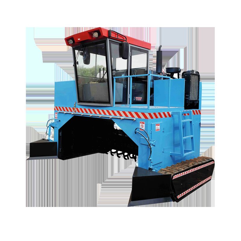 Compost Engine Crawler-Type Compost Turner with 80HP Engine