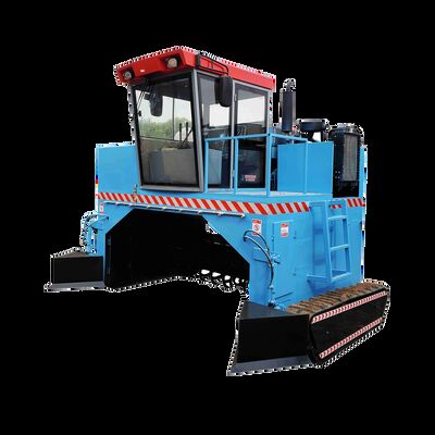 Bom preço Máquina de fertilizantes de composto tipo Crawler Turner Motor turbo 80HP on-line