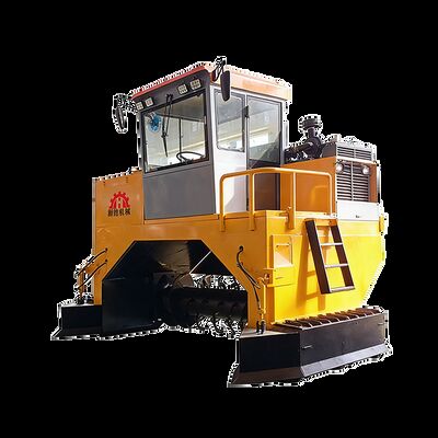 قیمت خوب ماشین کود کمپوست سنگین ماشین چرخاندن باد 115HP آنلاین