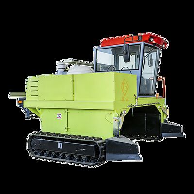 Goede prijs Eco-circulaire compostturner met energiebesparend tracé-chassis, laag-emissie hydraulisch systeem en efficiënte omzetting van grondstoffen voor recycling van groen afval online