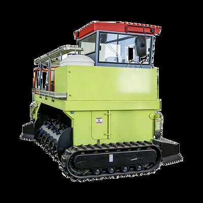 Dobra cena. Kosztowo efektywny turner kompostowy typu crawler z systemem hydraulicznym o niskim zużyciu energii i trwałą strukturą podstawową do obróbki odpadów organicznych w Internecie