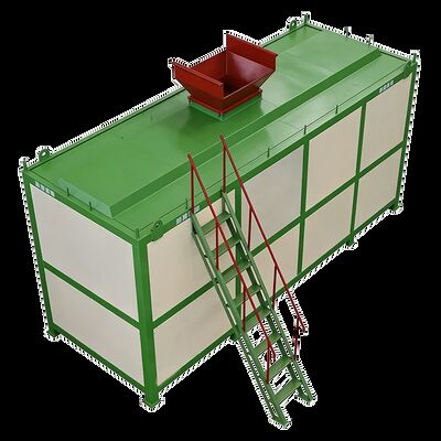 Buen precio Tanque de Fermentación Horizontal 304SUS Máquina Fabricadora de Fertilizantes ODM en línea