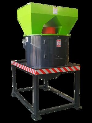 Harga yang bagus Ringan Vertikal Tipe kotoran sapi Npk Crusher Anti Getaran on line