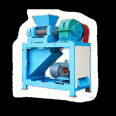 Good price Dry Granulation Chicken Manure Pelletizer Double Roller Compactor Granulator online