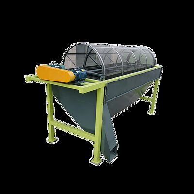 Bom preço Equipamento de peneira trommel compacta estacionária anti-entupimento para fertilizante on-line