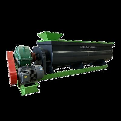 Harga yang bagus Mesin Pencampur Pupuk Poros Ganda untuk Pemrosesan Bahan Kimia 53rpm 45kw on line