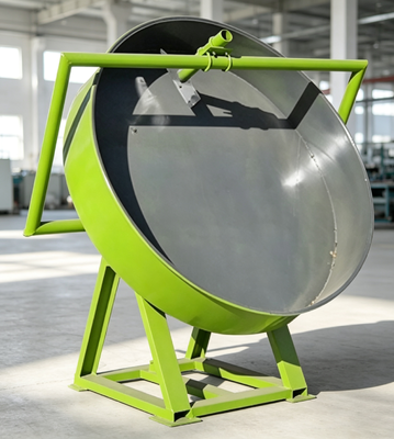 Bon prix Granulateur à disque réglable pour le processus de granulation humide et la production d'engrais à structure d'acier durable en ligne