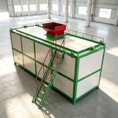Good price Compost Fertilizer Machine Designed for Continuous Production of Organic Fertilizer with Closed Aerobic Fermentation Tank online