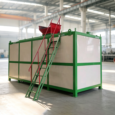 Bon prix Réservoir de fermentation horizontale rapide avec cycle de fermentation de 8 heures, système de mélange automatique et traitement fermé des déchets organiques En ligne