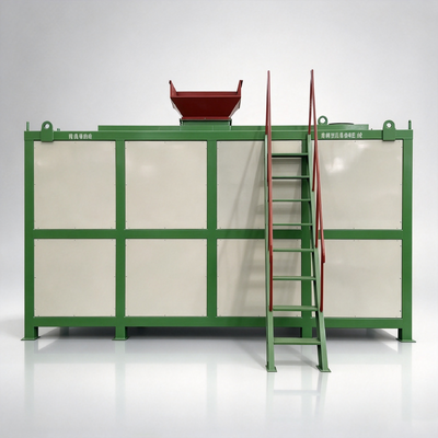 İyi bir fiyat. Tamamen Otomatik PLC Denetimli Hayvanlık Gübre Fermentasyon Makinesi Yüksek Sıcaklık 80°C'den 110°C'ye ve Küçük Çapraz 10-30 m2 Çevrimiçi