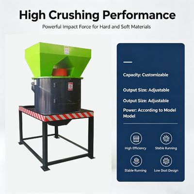 Bom preço Máquina Trituradora de Fertilizante Vertical com Lâminas de Liga Dura para Material Orgânico de Alta Umidade e Estrutura Compacta On-line